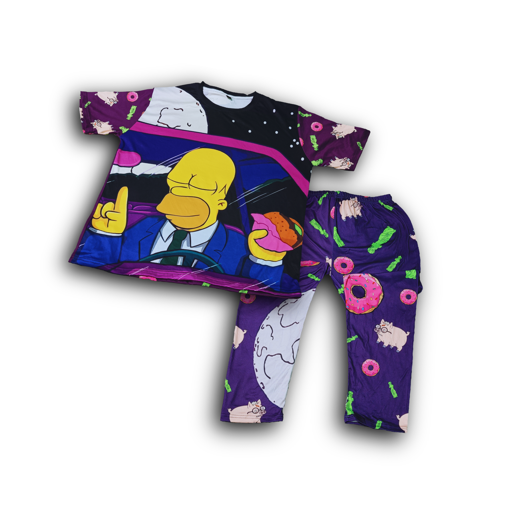 Pijama Caballero Manga Corta – Set Completo LÚA