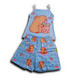 Pijama Dama Blusa con Cintas - Set Completo LÚA